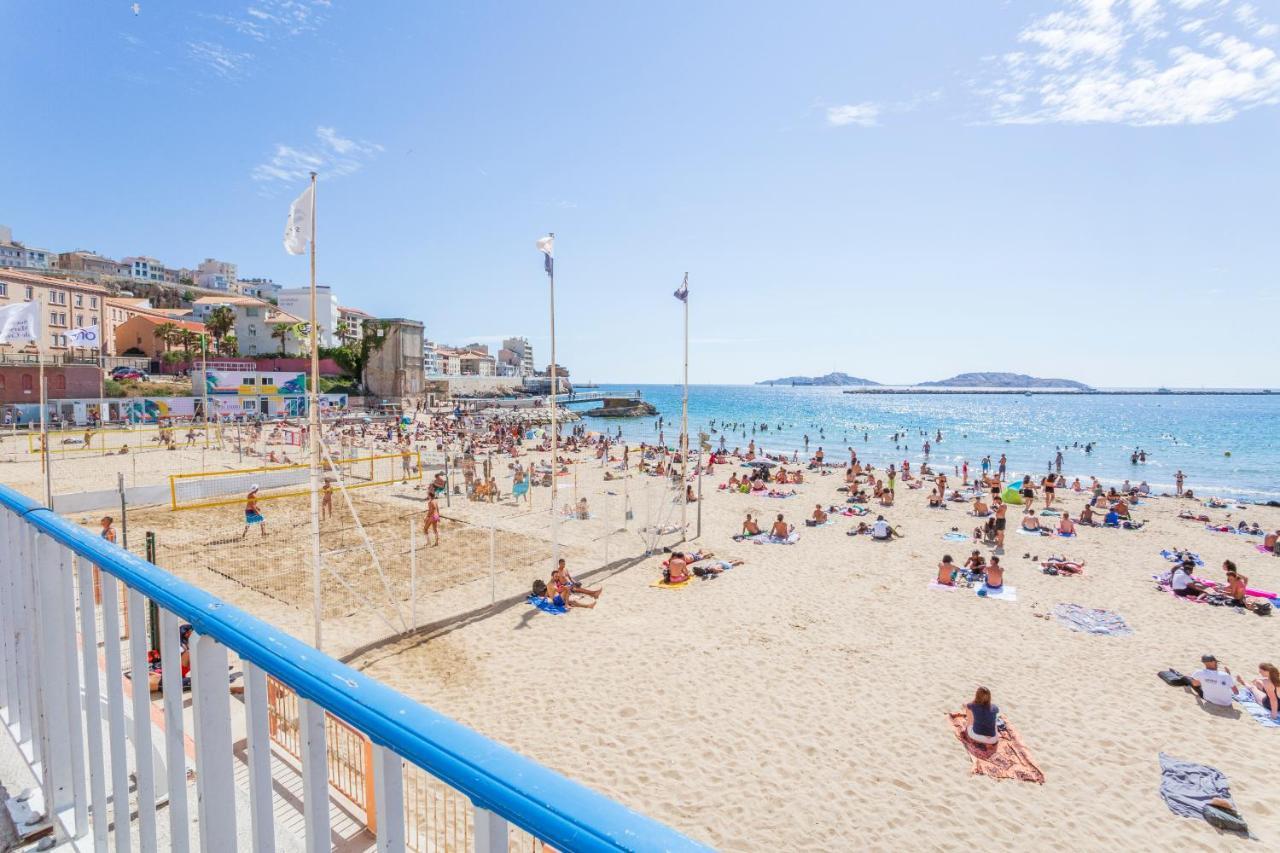 Appartement "Les Pieds Dans L'Eau" 1 Chambre Parking Jo Marseille Ngoại thất bức ảnh